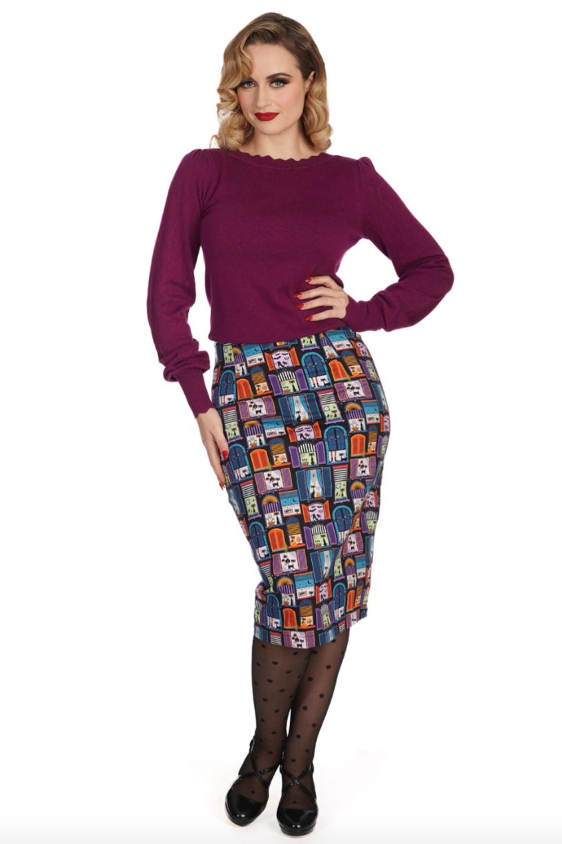 Scarlet Top  Magenta