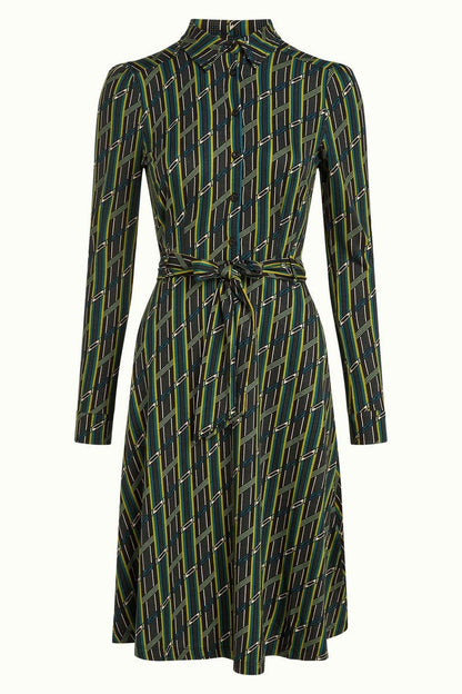 Sheeva Dress Brina  Botanical Green