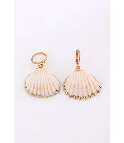 SHELL DROP EARRINGS