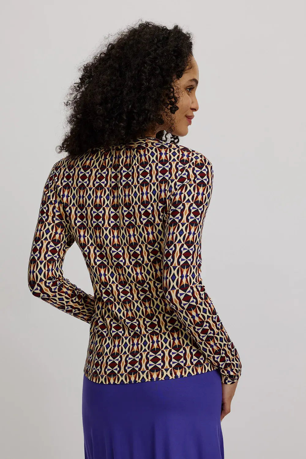 Shirt made from EcoVero Ethno