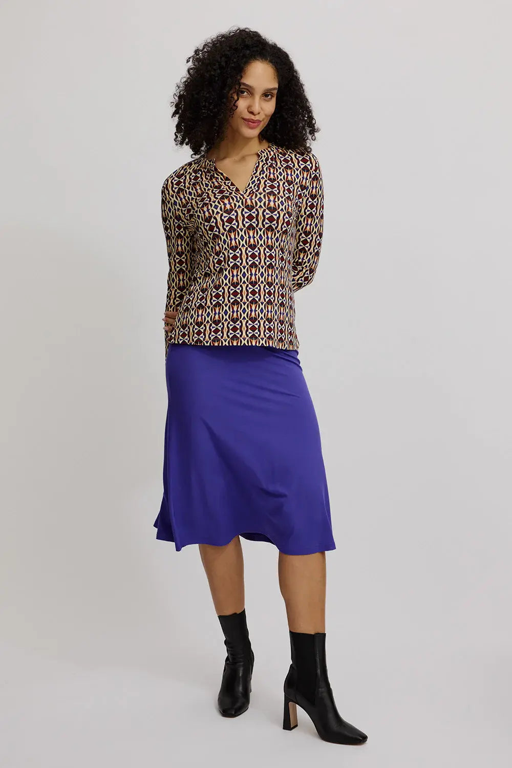 Shirt made from EcoVero Ethno