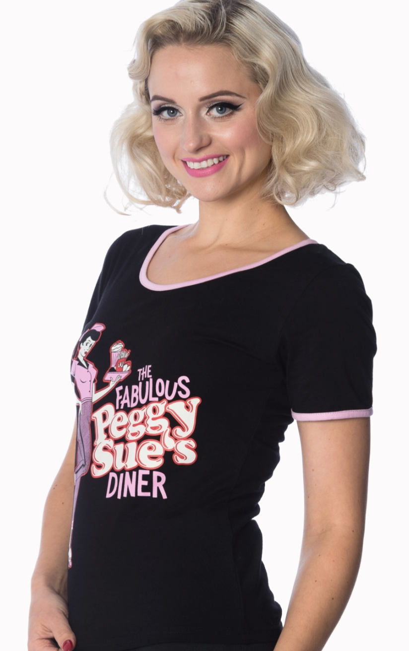 Shirt Peggy Sue  Zwart