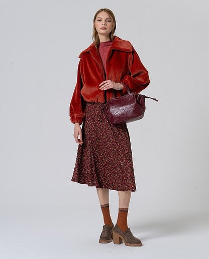 Short Faux Fur Jacket