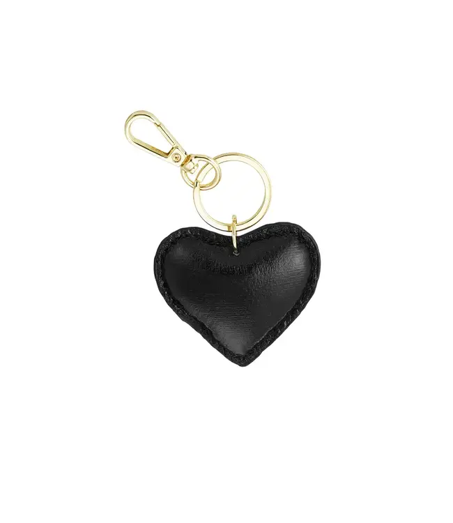 Sleutel hangerhart Zwart