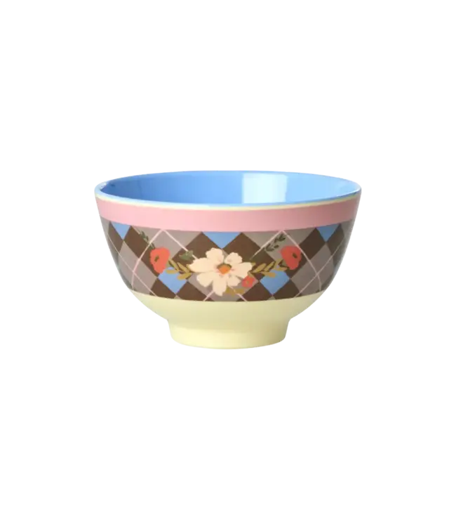 Small Bowl - Soft Brown - Gorgeous Tile Print