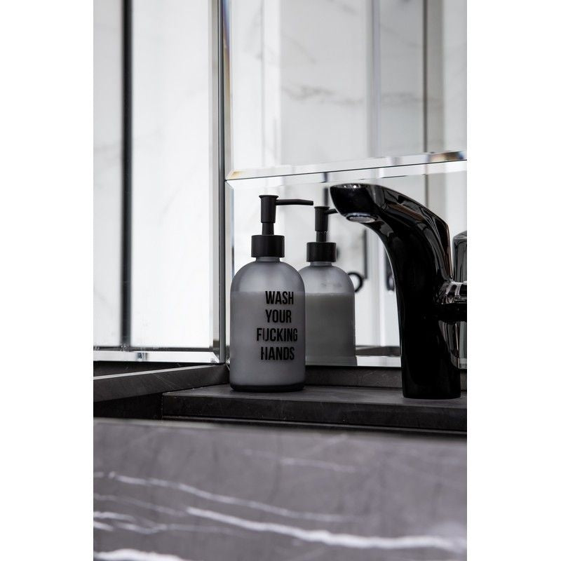 Soap dispenser ''Wash your fucking hands''