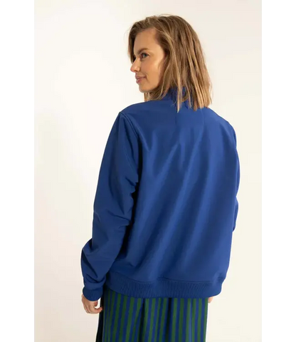 Softshell Bomber   Deep Blue