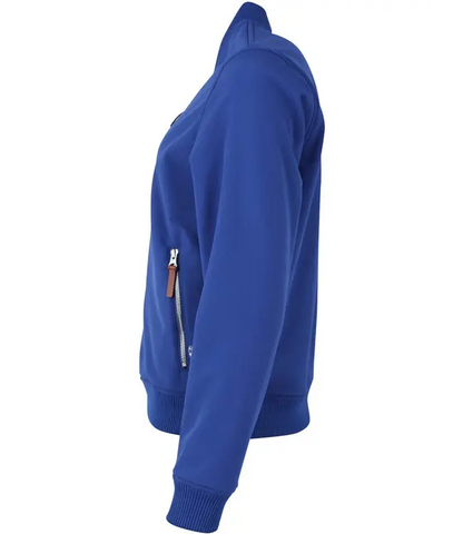 Softshell Bomber   Deep Blue