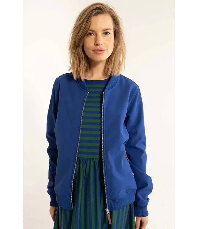 Softshell Bomber   Deep Blue