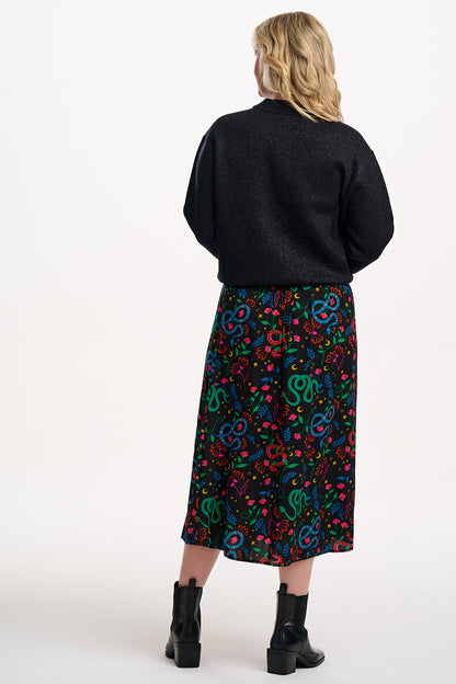 SOLANA BOMBER JACKET BLACK SPARKLE