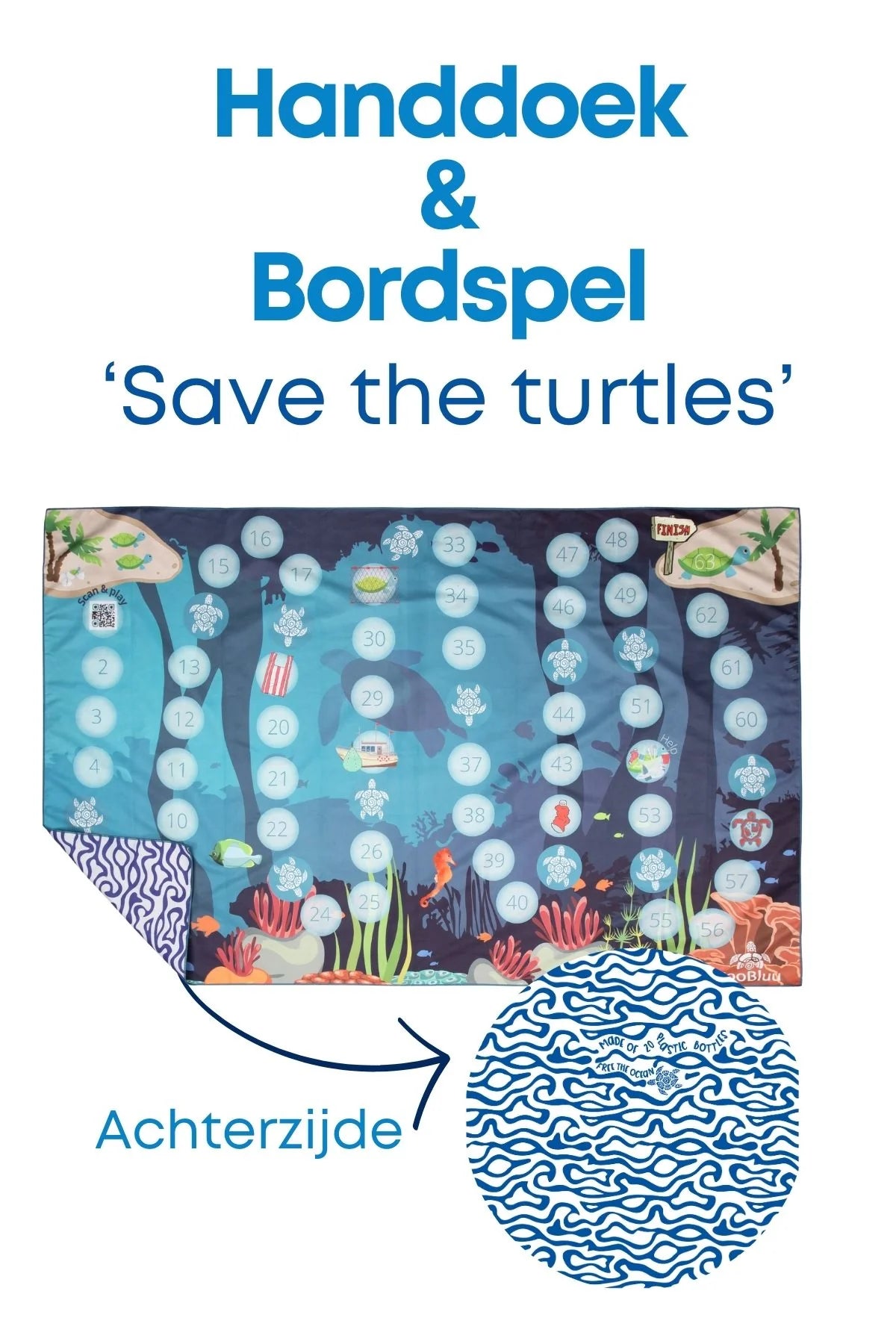 Game Beach Towel Turtle