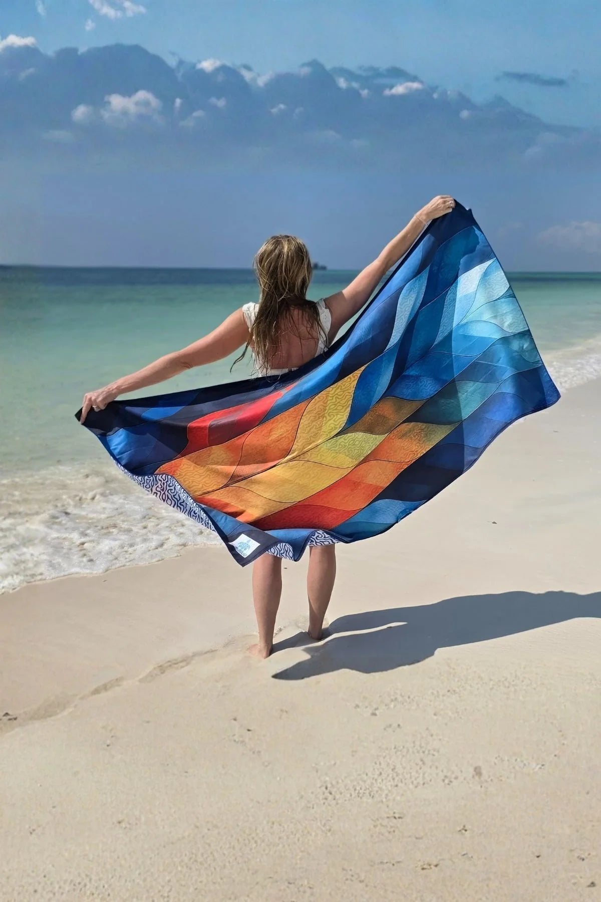 Travel Beach Towel XL Flame