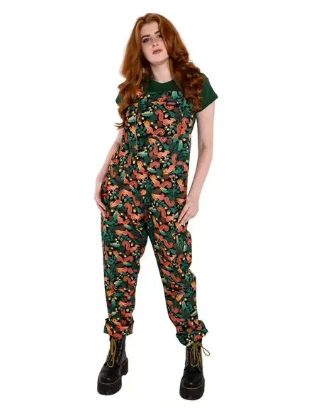 Run & Fly Acorn Adventure Squirrel Tuinbroek Zwart