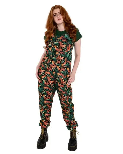 Run & Fly Acorn Adventure Squirrel Tuinbroek Zwart