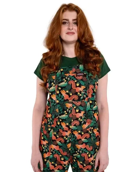 Run & Fly Acorn Adventure Squirrel Tuinbroek Zwart