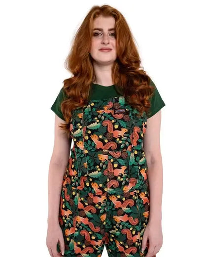 Run & Fly Acorn Adventure Squirrel Tuinbroek Zwart