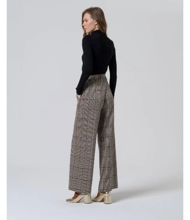 Straight Jaquard Pants