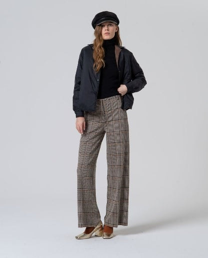 Straight Jaquard Pants