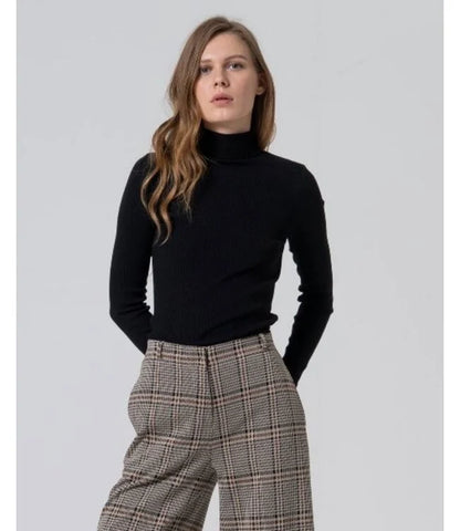 Straight Jaquard Pants