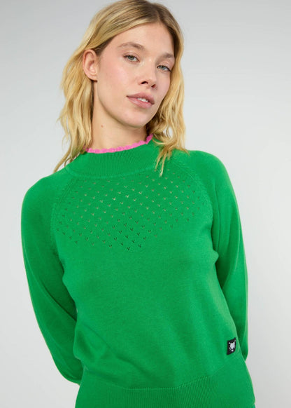 Strickpullover Delicious Minds  Little Frog Green