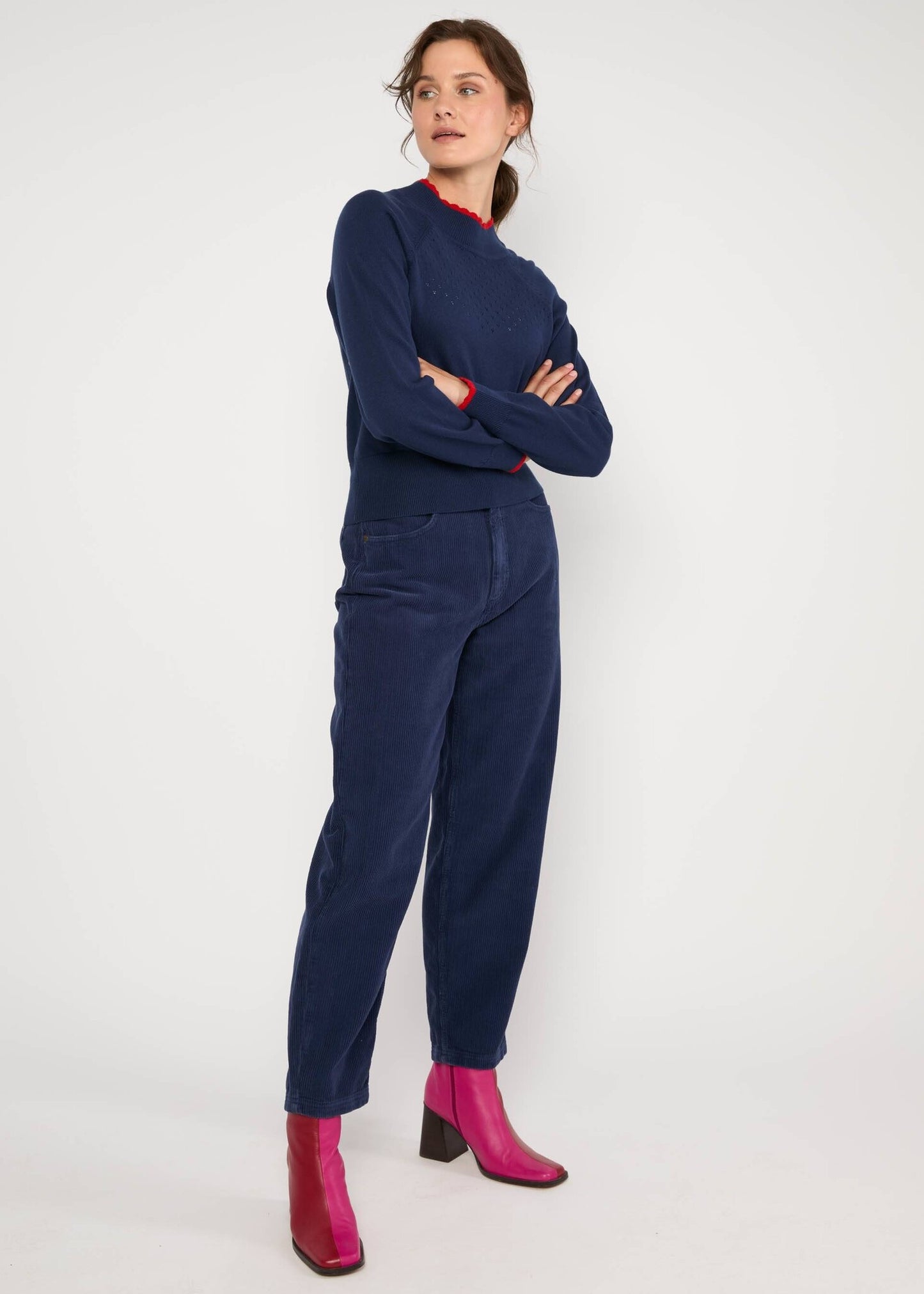 Strickpullover Delicious Minds Cold Wind Blue