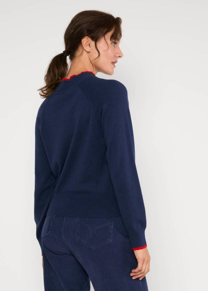 Strickpullover Delicious Minds Cold Wind Blue