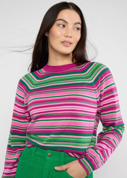 Strickpullover Marvellous Minds Soft Lotus Stripe