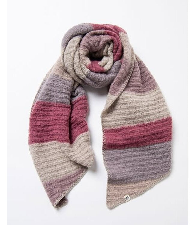 Striped Scarf Grey