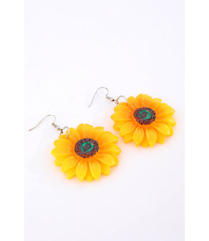 SUNFLOWER EARRINGS