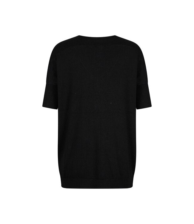 Sweater V Neck Black