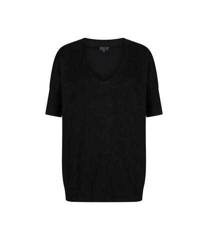 Sweater V Neck Black