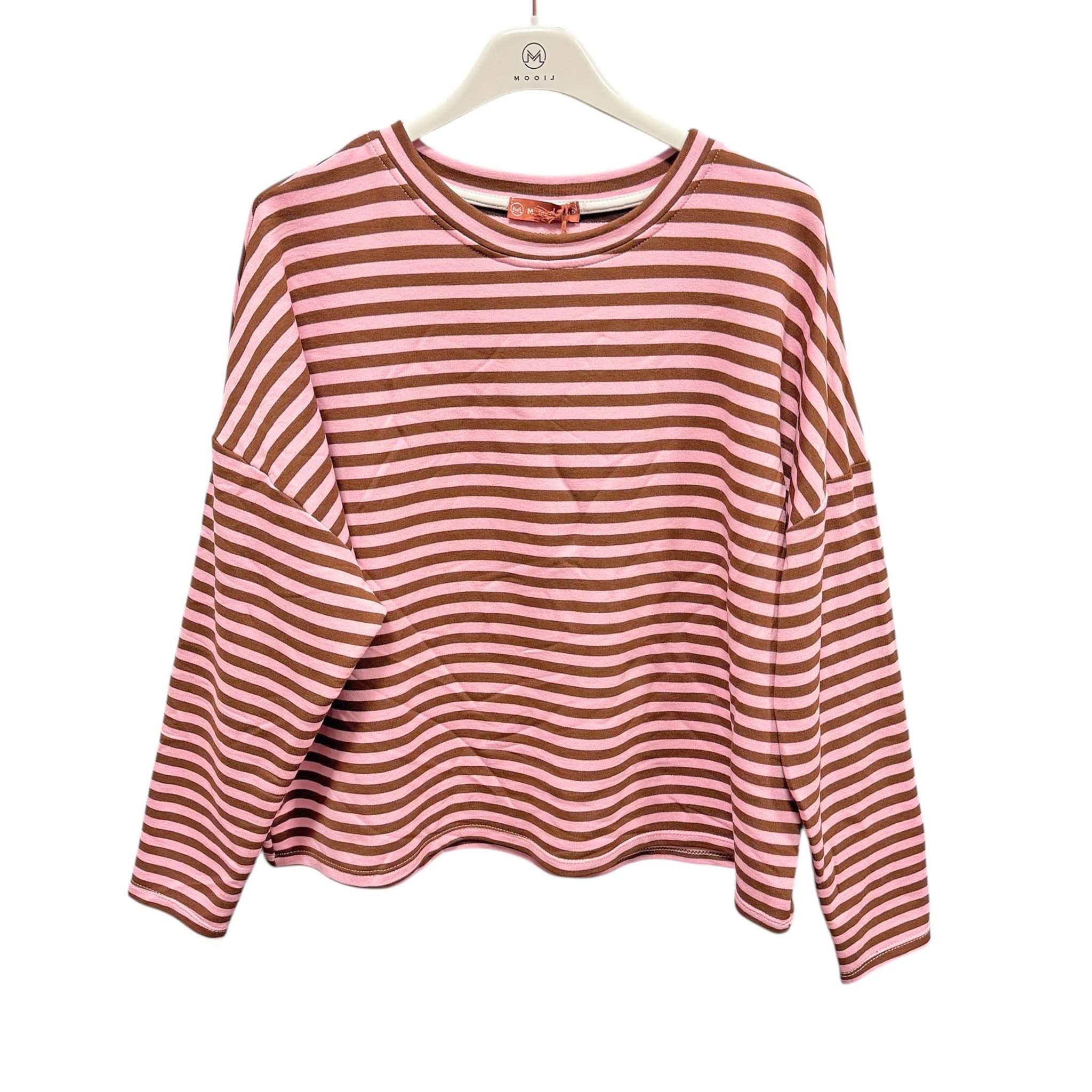 Sweatshirt licht roze