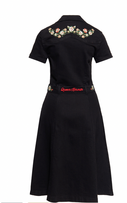 Swing dress Black