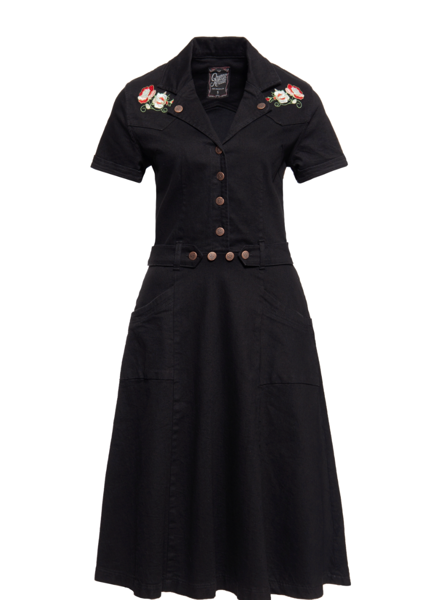Swing dress Black