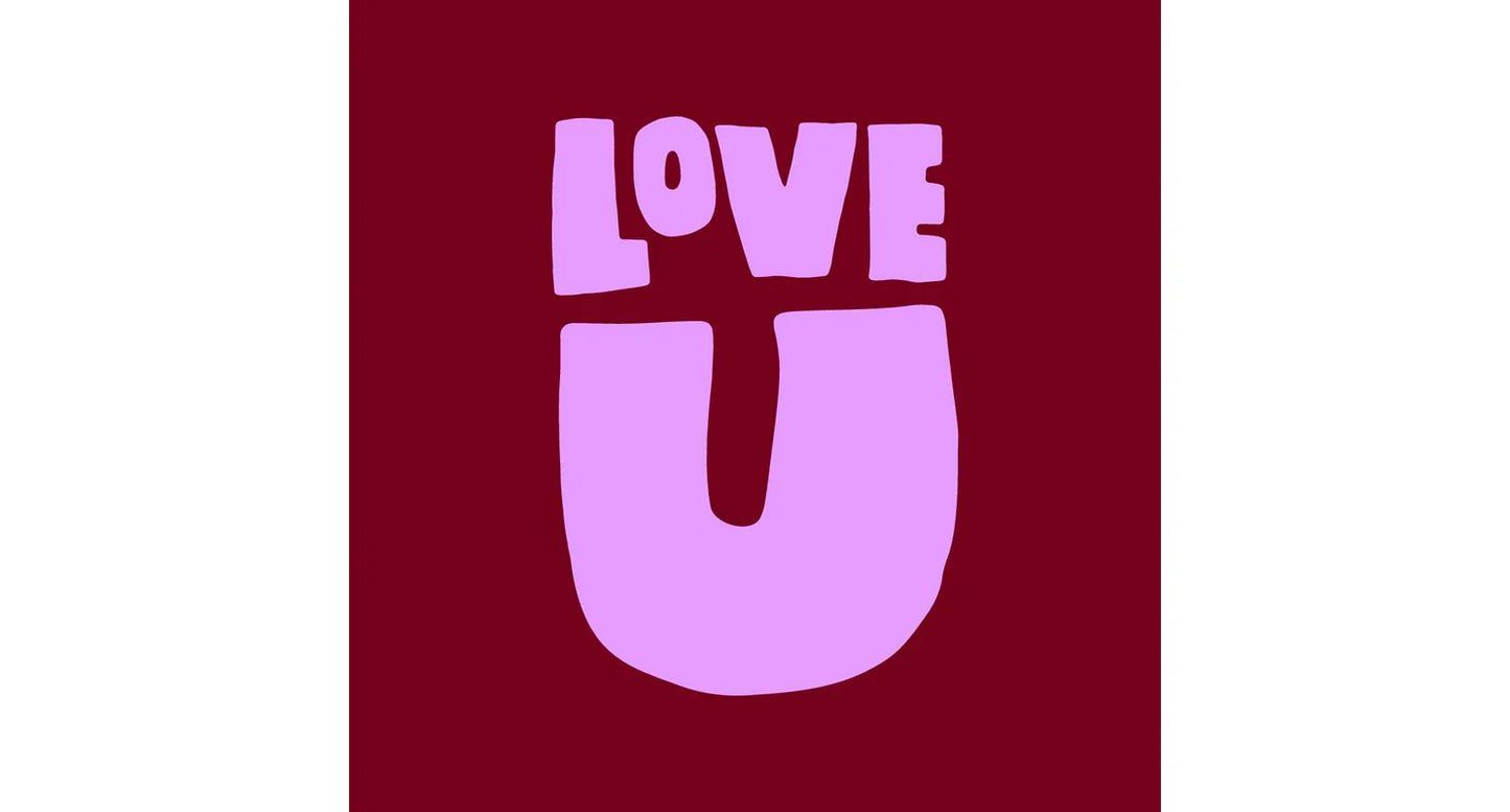 Tegeltje love u
