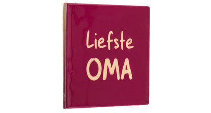 Tegeltje - Liefste oma