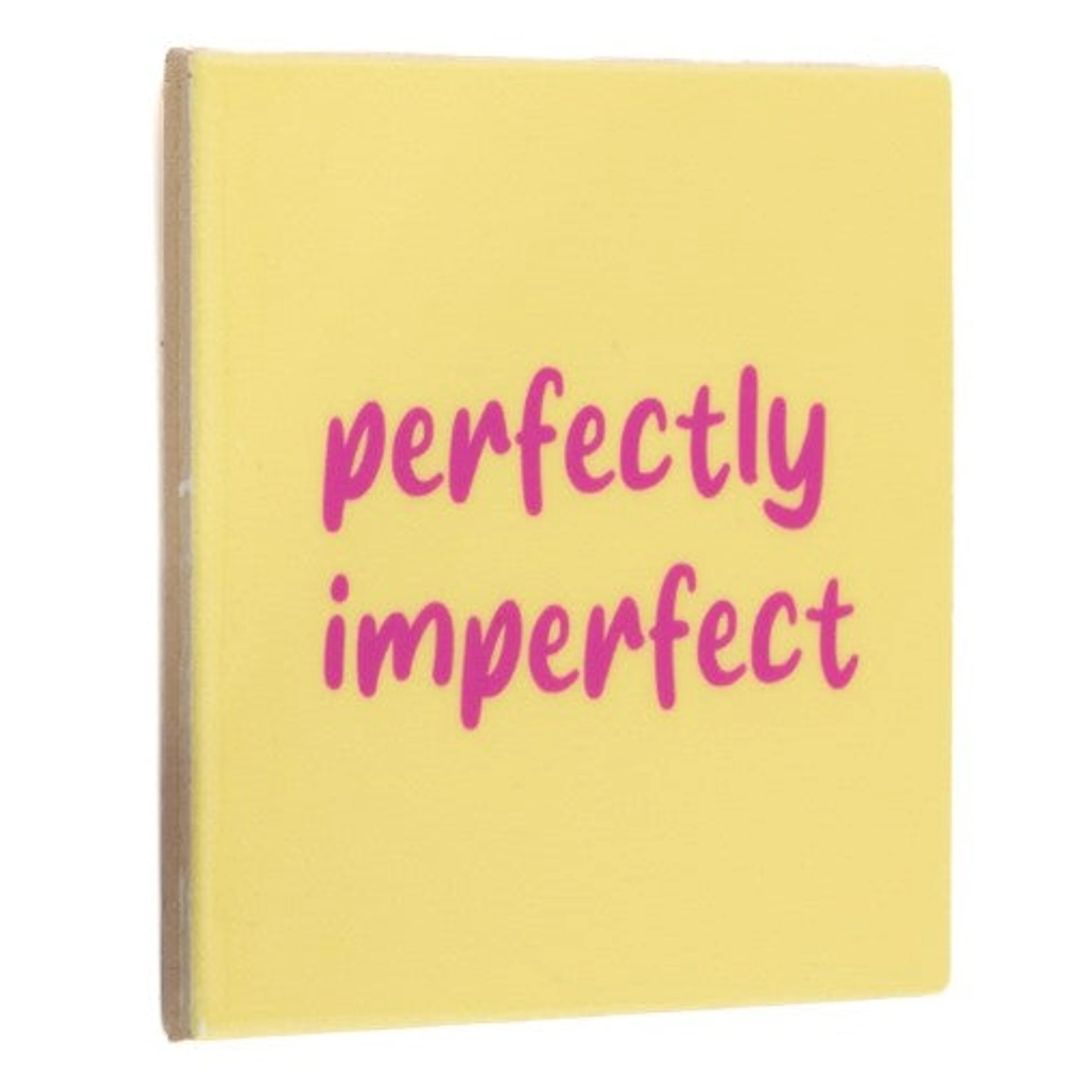 Tegeltje perfectly imperfect
