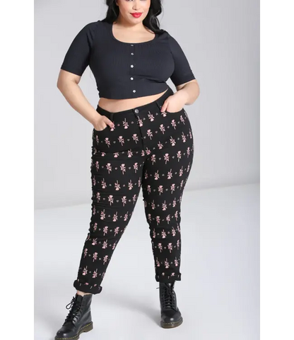 The Lover Jeans Zwart