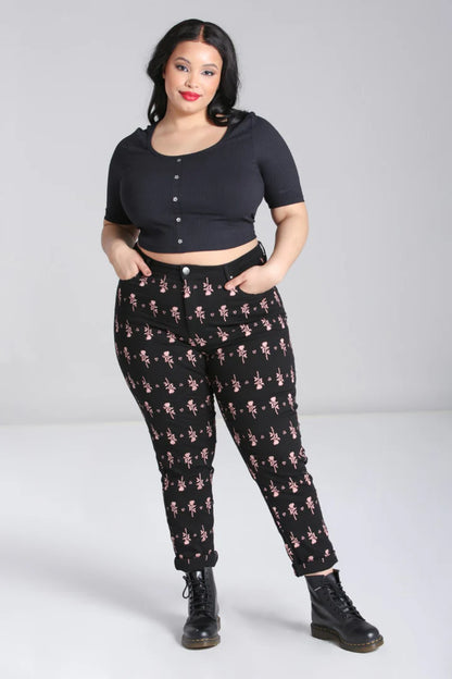 The Lover Jeans Zwart