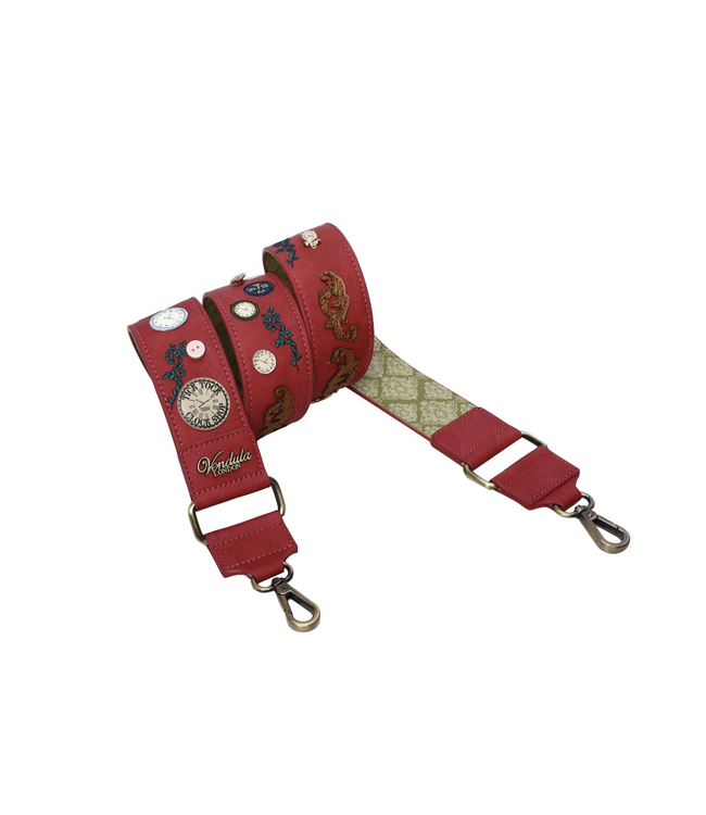 Tick Tock Clock Shop Wide Shoulder Strap