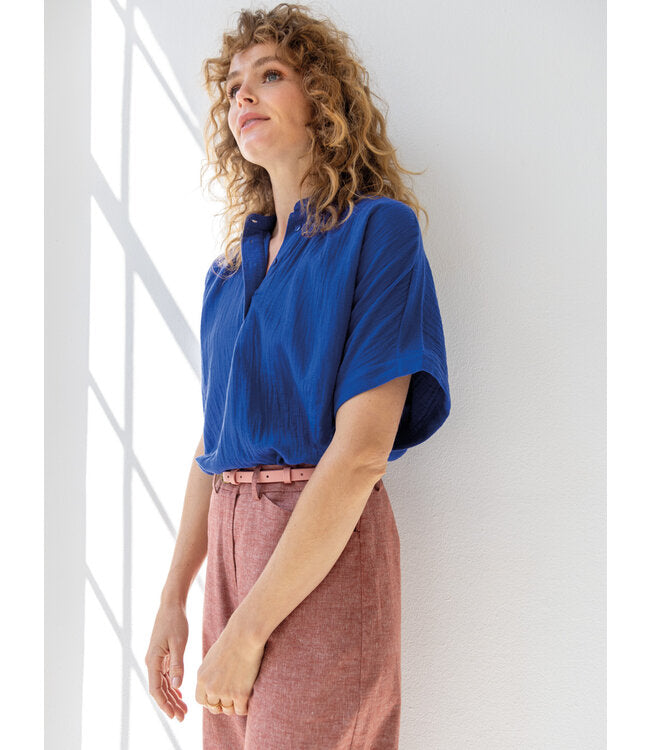 Top Buttons  Royal Blue