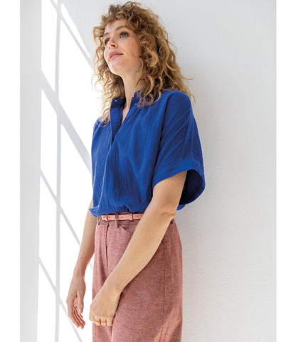 Top Buttons  Royal Blue