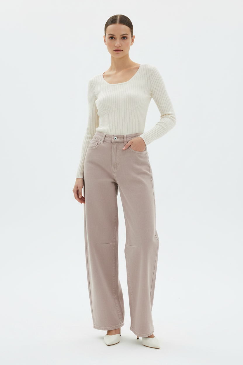 Toxik3 Balloon Jeans Pink