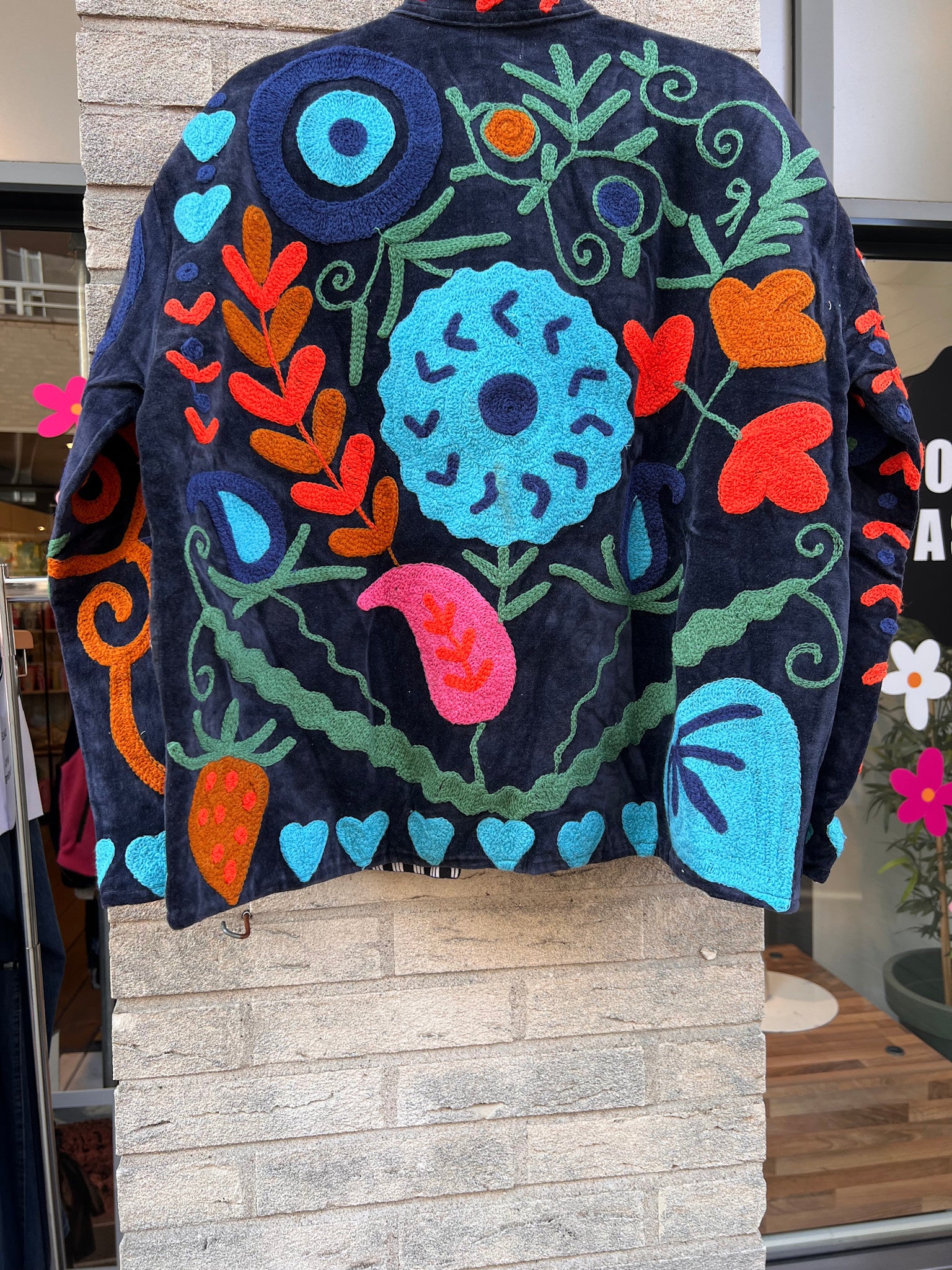 Velvet Suzani jacket