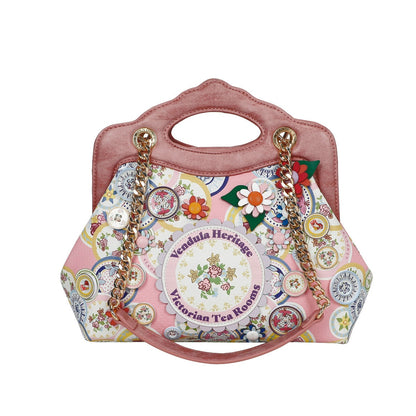 Victorian Tea Rooms Ornate Handle Bubble Bag