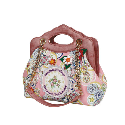 Victorian Tea Rooms Ornate Handle Bubble Bag