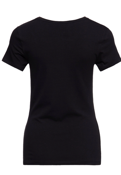 Vintage Love T shirt  Zwart