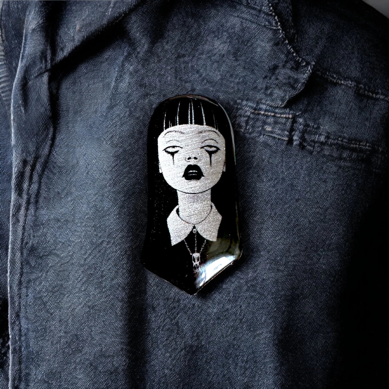Wednesday Addams Pin