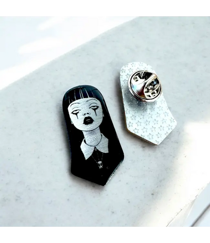 Wednesday Addams Pin