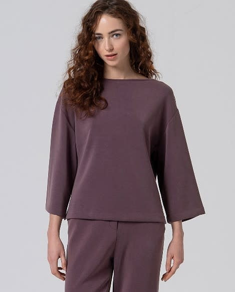 Wide Sleeve Boatneck shirt